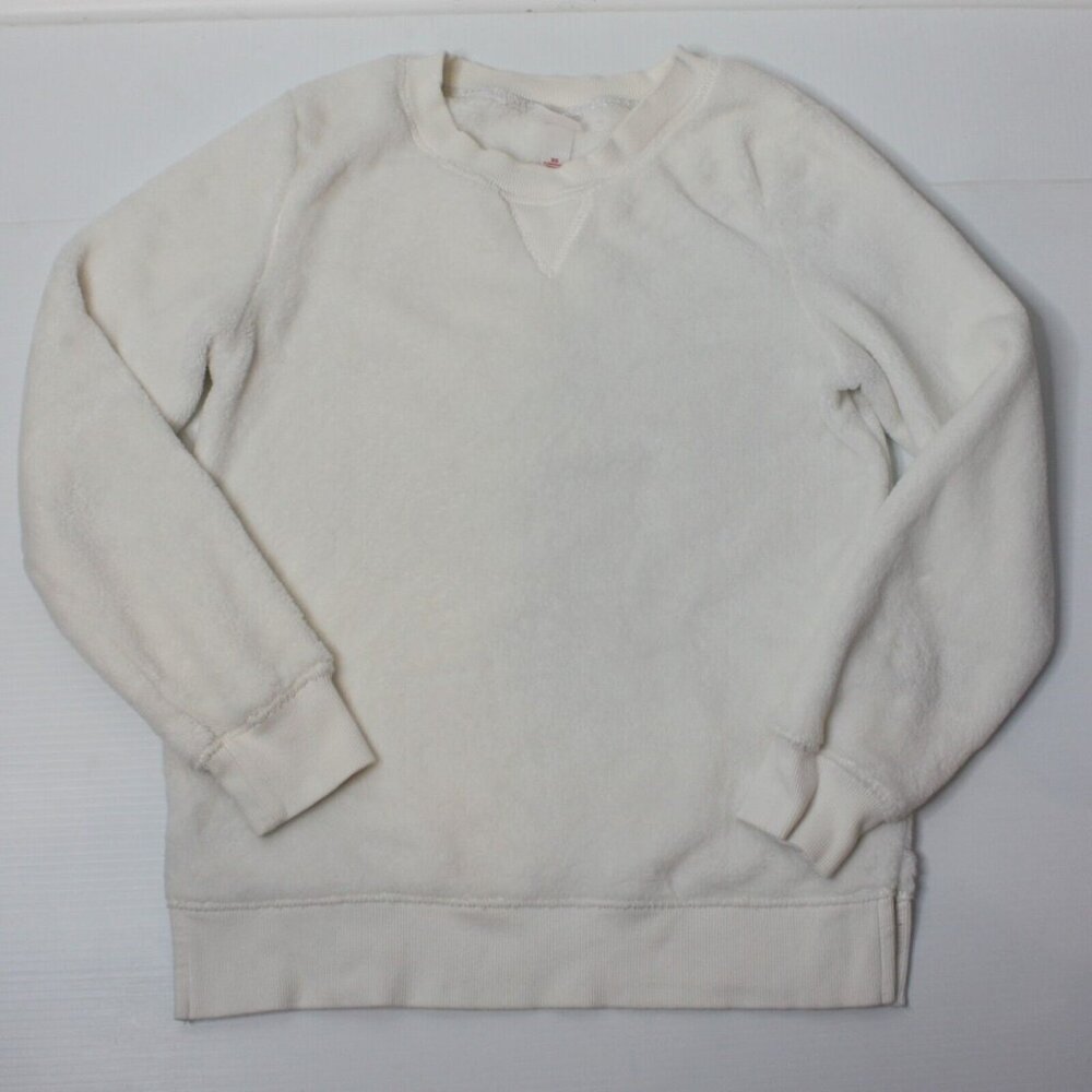 Wondershop at Target Women's & Junior's Soft White Fleece Pajama Top size XS